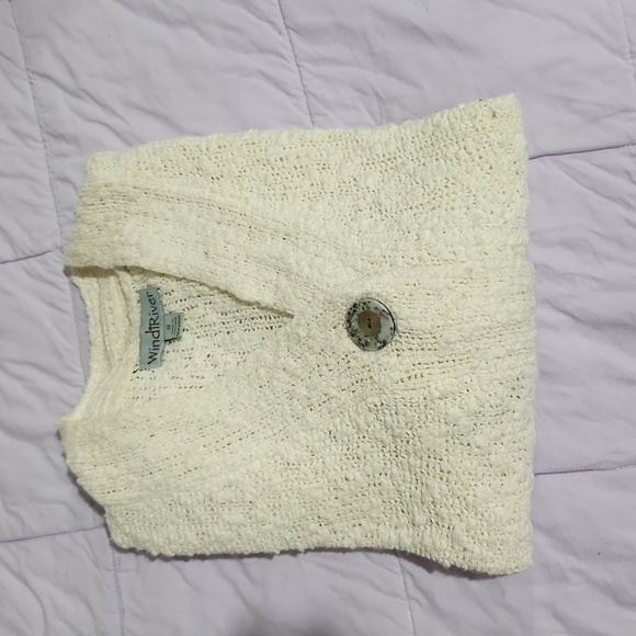 WindiRiver Size Small Beige Cardi - Picture 1 of 6